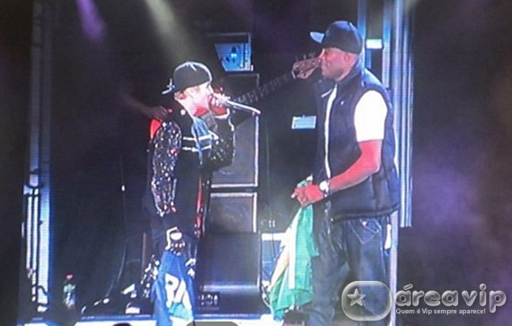 Justin Bieber and Anderson Silva