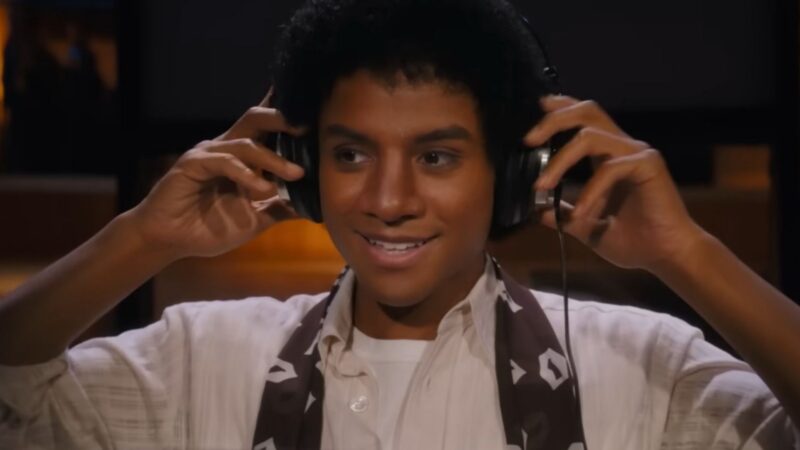 Jaafar Jackson como Michael Jackson no filme Michael 2026